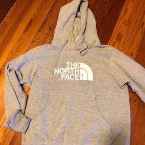 Grey North Face Hoodie